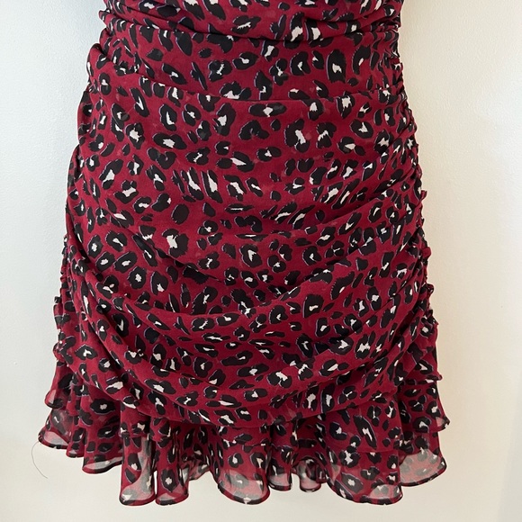 Leopard Ruffle Dress - Picture 12 of 14